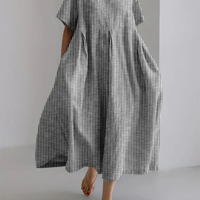 Vestido de Verão Floral Branco
