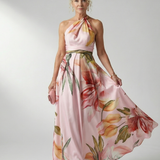 Amiel | Vestido Floral Maxi Leve