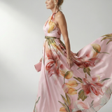 Amiel | Vestido Floral Maxi Leve