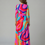 Celine | Vestido Midi com Decote Cruzado