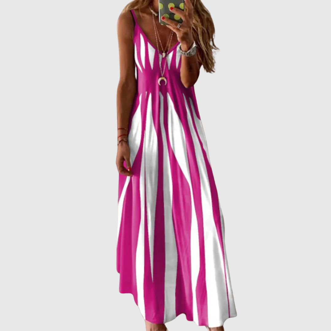 Ariellah | Vestido Listrado