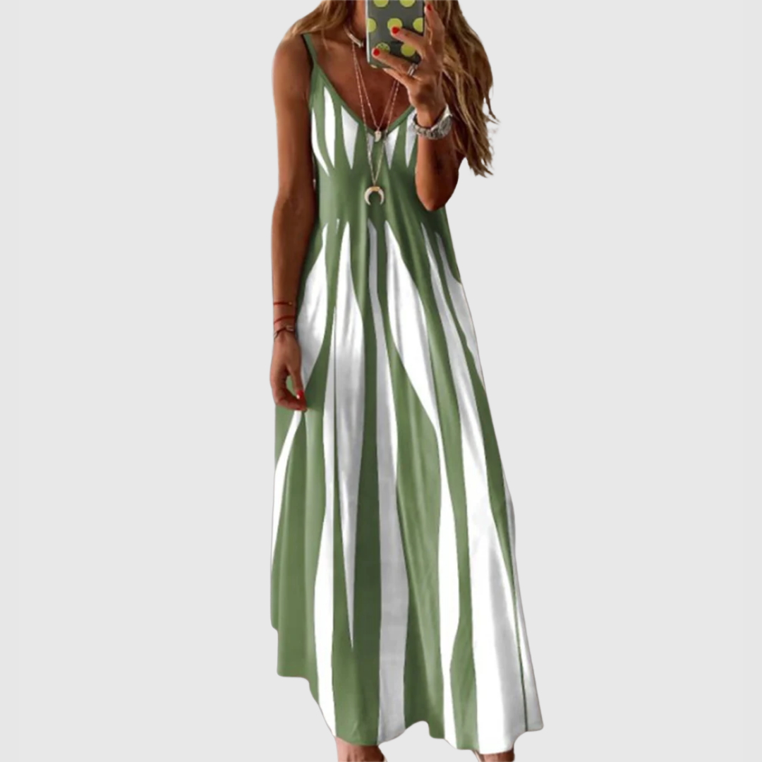 Ariellah | Vestido Listrado