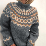 Sylvia™| Pullover de Gola Alta Elegante