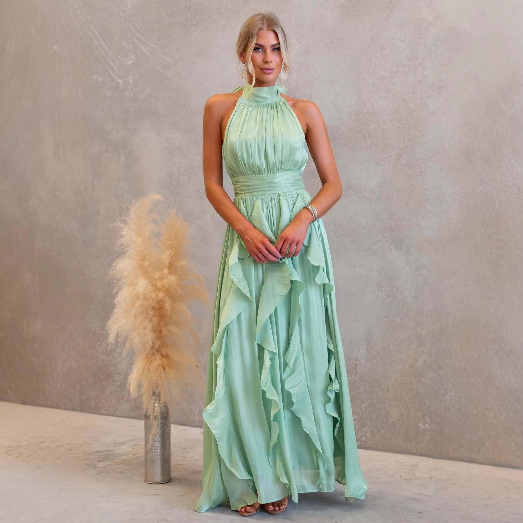 Celestia | Vestido Maxi com Rendas