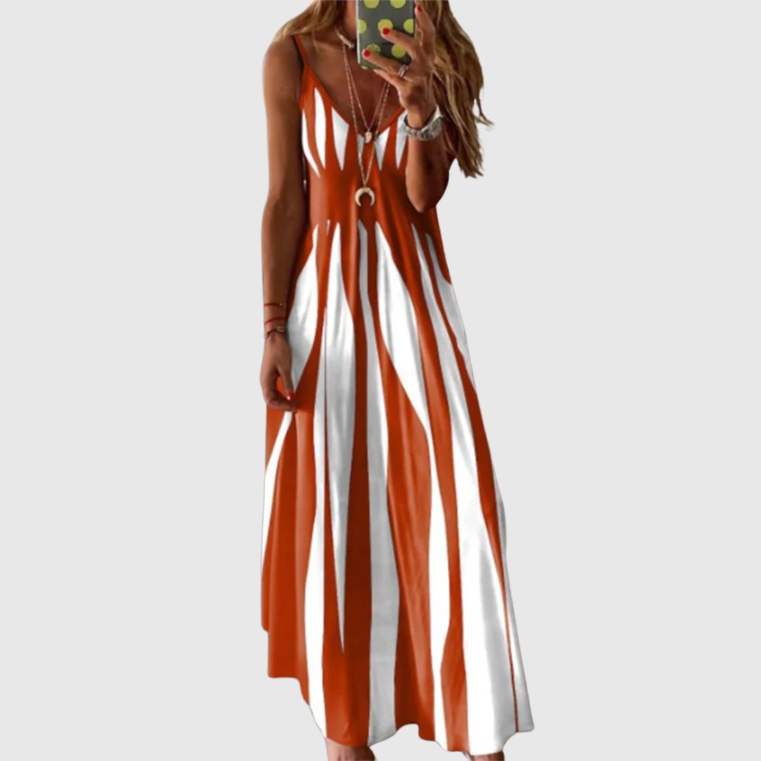 Ariellah | Vestido Listrado
