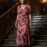 Calen | Vestido Midi Fluido com Ombros à Mostra