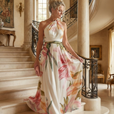 Amiel | Vestido Floral Maxi Leve