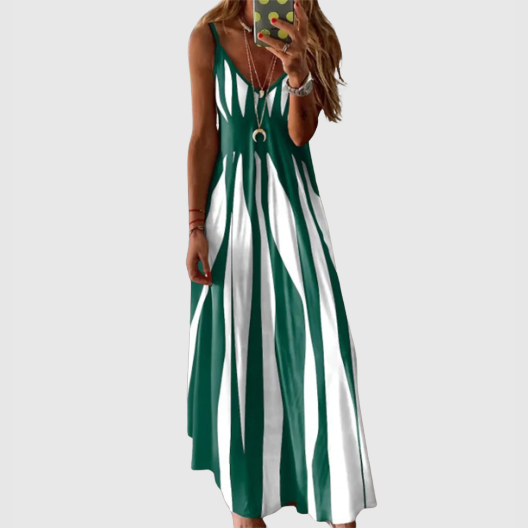 Ariellah | Vestido Listrado