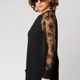 Destiney | Vestido de Manga Renda