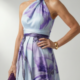 Amiel | Vestido Floral Maxi Leve