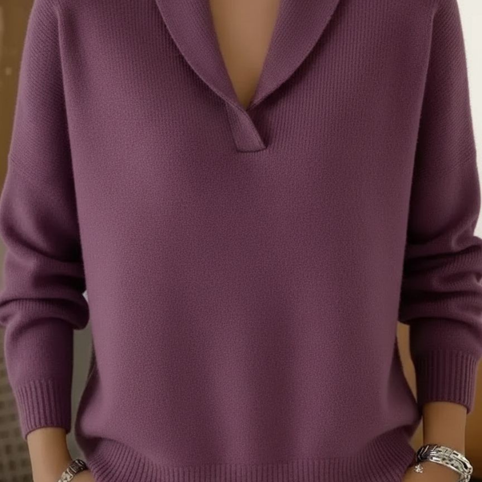 Antonine™ | Camisola com Decote em V