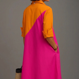 Kayla | Vestido midi cuidado e elegante
