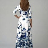Celine | Vestido Midi com Decote Cruzado