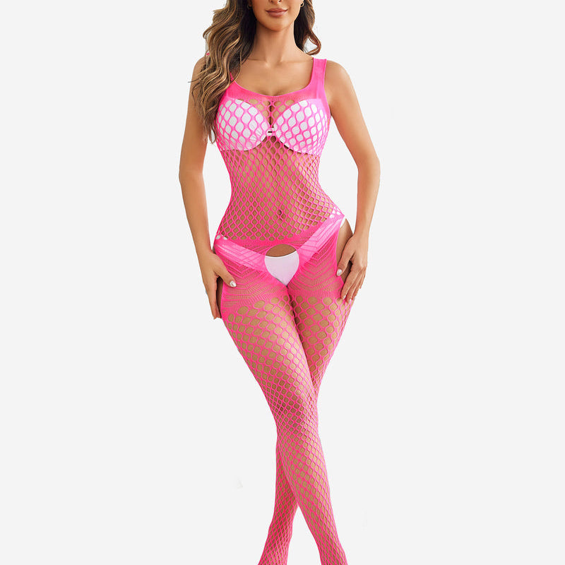 Fishnet Stockings Jumpsuit