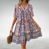 Adriana | Vestido com Estampa Paisley