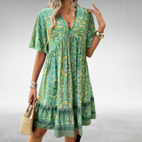 Adriana | Vestido com Estampa Paisley