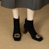 Botins de Veludo Opium
