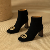 Botins de Veludo Opium