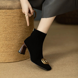 Botins de Veludo Opium