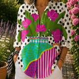 Amara | Blusa Vaso de Flores