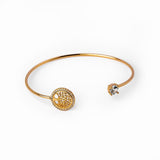 Bracelete Árvore da Vida Banhado em Ouro 18K