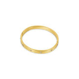 Bracelete Classic Romano Banhado em Ouro 18k