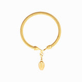 Bracelete Concha Hana Banhado em Ouro 18K