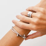 Bracelete Prego Zircônia - Prata