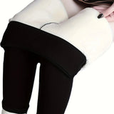 Leggings com Forro de Pelúcia