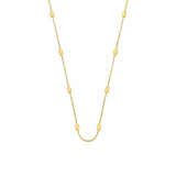 Colar Esfera Banhado em Ouro 18K
