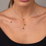 Colar Gravatinha Athenas Banhado em Ouro 18k