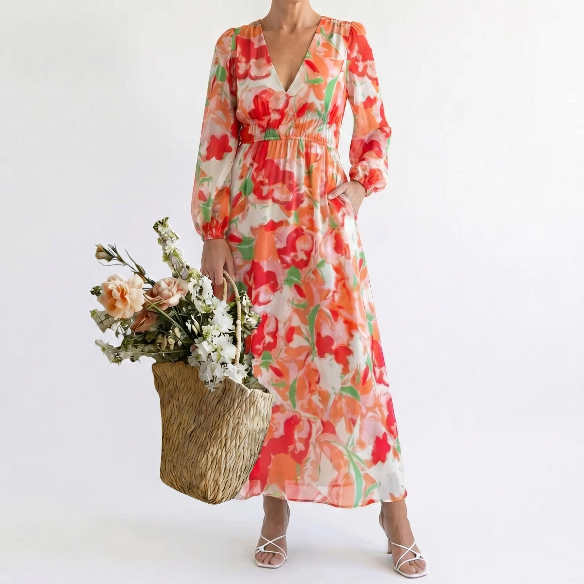 ALTHEA | VESTIDO MAXI FLORAL