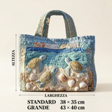 Mala de senhora com tartarugas marinhas – Dois tamanhos