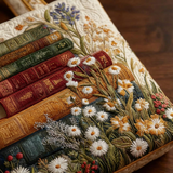 Mala artesanal com padrão floral – Elegante e prática