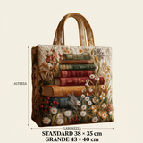 Mala artesanal com padrão floral – Elegante e prática