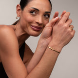 Pulseira Malha Banhada em Ouro 18K